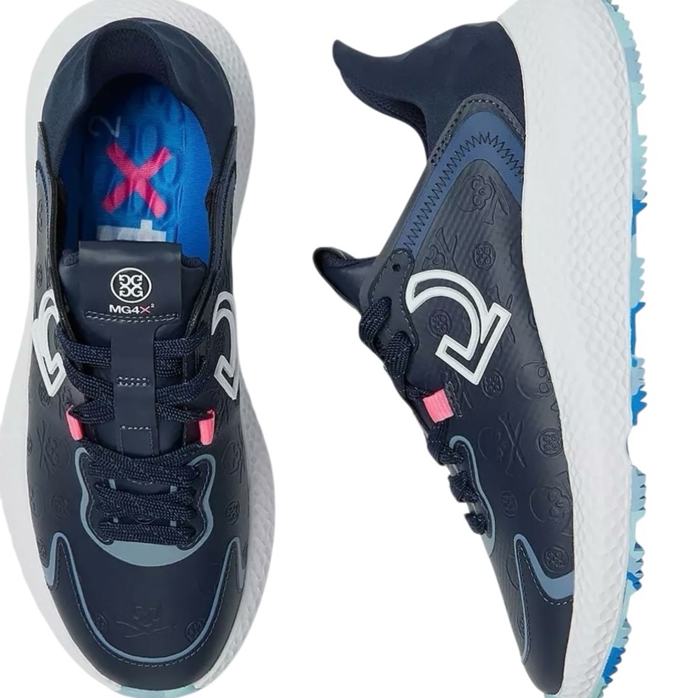 SOLD G/FORE Waterproof 210 Women's MG4X2 Debossed TPU Hybrid Golf Shoes 9 NEW - Picture 4 of 11
